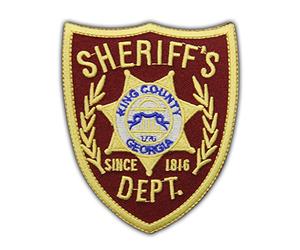 Écusson brodé Walking Dead Sheriff's Dept. King County