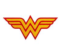 Écusson brodé Wonder Woman à thermocoller ou à coudre sur un t-shirt, un sac, un déguisement