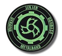 Écusson de bande Jinjer brodé thermocollant