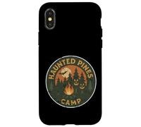 Écusson de Camp de pins hantés pour Halloween Coque pour iPhone X/XS