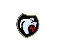 Écusson de collection vintage en PVC inspiré de la Seconde Guerre mondiale