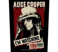 Razamataz Écusson de dos Alice Cooper # 5 I'M WATCHING YOU 36 x 29 cm