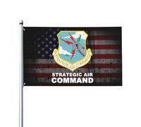 Écusson De L'Emblème Du Commandement Stratégique Drapeaux Éclatantes Drapeaux De Maison Durable Bannières 90X150Cm Pour Porte Fêtes Extérieure