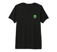 Écusson de Poche Alien Head T-Shirt Haut de Gamme