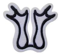 Écusson d'équitation viscose HKM Rheinland-Pfalz Blanc TU