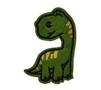 Écusson Dinosaure Diplodocus Patch Thermocollant 9,4x6,1cm
