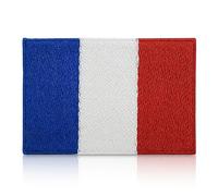 Écusson drapeau de la France thermocollant,Drapeau français écusson thermocollant drapeau france thermocollant airsoft Écusson Finally Home