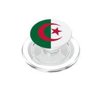Écusson Drapeau National algérien sur la Poitrine PopSockets PopGrip pour MagSafe