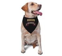 Écusson du 1Er Bataillon avec Onglet Triangle pour Chiens Unique Style Bavoir Bandana Triangulaire pour Animal Polyester Bandanas Chien Chats for Chiens De Petite, Moyenne Et Grande Taille