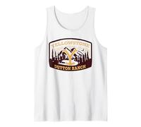 Écusson Dutton Ranch avec logo Yellowstone Débardeur