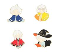 Écusson émaillé Anime: Demon Slayer Tanjirou Manga Pin, Klein, Métal non précieux