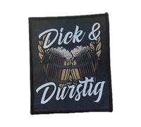 Écusson épais et soif | Thermocollant adapté aux fans de Bohême Onkelz, écusson Rocker, écusson à repasser, jupe allemande, patch, motard, homme, cadeau (épais (8 x 10 cm)