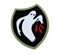 Écusson Ghost Army WWII - Insigne vintage en PVC inspiré de la Seconde Guerre mondiale pour sacs à dos, casquettes