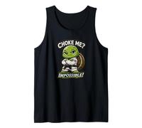 Écusson Humoristique « BJJ Turtle » - « Choke Me Impossible Débardeur