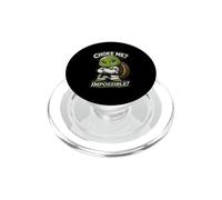 Écusson Humoristique « BJJ Turtle » - « Choke Me Impossible PopSockets PopGrip pour MagSafe