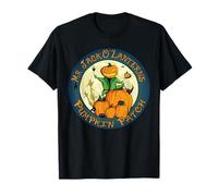 Écusson Humoristique en Forme de Citrouille Mr Jack O Lantern pour Halloween T-Shirt
