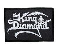 Écusson King Diamond classique tissé et sous licence