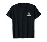 Écusson Minimaliste Crazy About Rabbits Rabbit T-Shirt