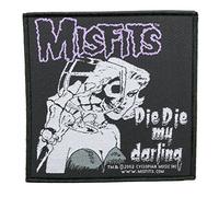 Écusson Misfits - Die,die my Darling Kult Patch - Tissé et sous licence