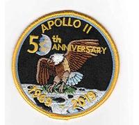 Ecusson NASA APOLLO 11 50 ans Anniversaire 1969-2019 Thermocollant