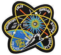 ecusson nasa navette spatiale challenger espace endeavour terre 9x9cm Ecussons Thermocollant