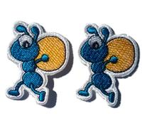 Ecusson Patch Badge applique Cartoon Animaux Fourmi enfant brodé-rie thermocollant