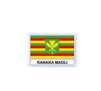 Ecusson Patch Badge Imprime Drapeau Hawaii Kanaka Maoli