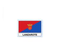 Ecusson Patch Badge Imprime Drapeau Lanzarotte