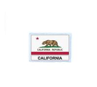 Ecusson Patch Badge Imprime Drapeau Usa Californie
