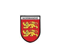 Ecusson Patch Drapeau normandie Tactique Imprime Bord Brode Auto-Agrippant