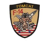 Ecusson - Patch Tissu à Coudre 11 x 9,2 cm Tomcat F-14