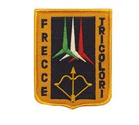 Ecusson - Patch Tissu à Coudre 9,5 x 7,3 cm Frecce Tricolori