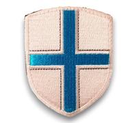 Ecusson Patch Ville de Marseille brodé - Ecusson avec dos scratch et support à coudre fourni - Made in France