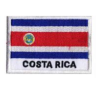 Écusson Patche Drapeau Costa Rica Patch Amérique Pays Monde
