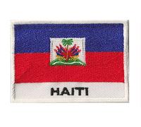 Écusson Patche Drapeau Haïti Haïtien Patch Pays Monde Voyage Souvenir