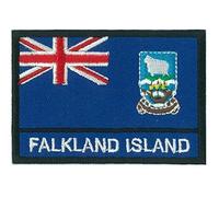 Écusson Patche Drapeau Iles Falkland Patch Brodé Malouines Monde