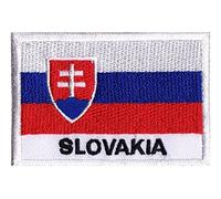 Écusson Patche Drapeau Slovaquie Slovaque Patch Brodé A Coudre