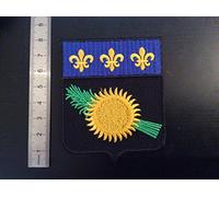 ECUSSON PATCHES AUFNAHER TOPPA - BLASON DEP 971 GUADELOUPE - THERMOCOLLANT