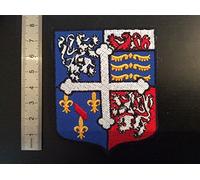 ECUSSON PATCHES AUFNAHER TOPPA - BLASON DEPARTEMENT 01 AIN - THERMOCOLLANT