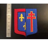 ECUSSON PATCHES AUFNAHER TOPPA - BLASON DEPARTEMENT 49 MAINE ET LOIRE - THERMOCOLLANT