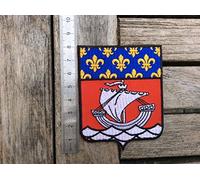 ECUSSON PATCHES AUFNAHER TOPPA - BLASON PARIS DEP 75 - THERMOCOLLANT