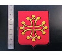 ECUSSON PATCHES AUFNAHER TOPPA - BLASON REGION MIDI PYRENEES - THERMOCOLLANT