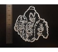ECUSSON PATCHES AUFNAHER TOPPA - KISS - LES 4 - THERMOCOLLANT