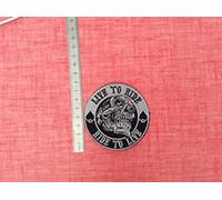 ECUSSON PATCHES AUFNAHER TOPPA - LIVE TO RIDE - THERMOCOLLANT