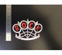 ECUSSON PATCHES AUFNAHER TOPPA - POING AMERICAIN ROCK - THERMOCOLLANT