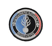 Ecusson Réservistes de la Gendarmerie Nationale Sur Scratch Réserve