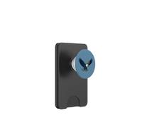 Écusson rétro en Faux Denim avec Motif Aigle PopSockets PopWallet pour MagSafe