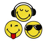 Ecusson Smiley Assortiment