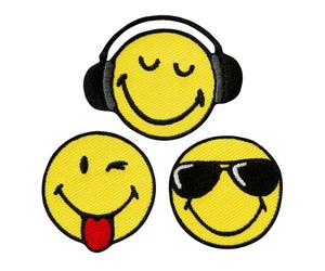 Ecusson Smiley Assortiment