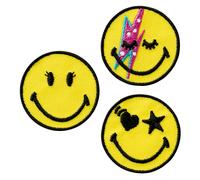 Ecusson Smiley Rock X3